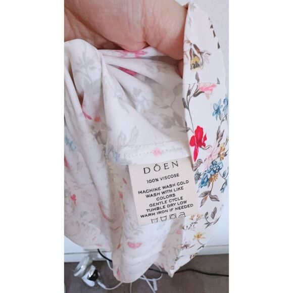 Doen ASCELLA DRESS IN BLANC FLOWERING MEADOW Large - Picture 7 of 9